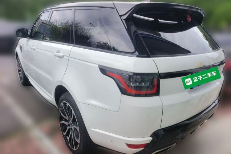 Used Land Rover Range Sport 2021 3.0 L6 YAO Black Edition Rear Left 45 Deg