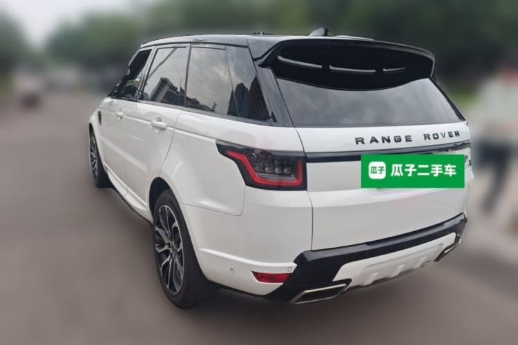 Used Land Rover Range Sport 2021 3.0 L6 YAO Black Edition Rear Left 45 Deg