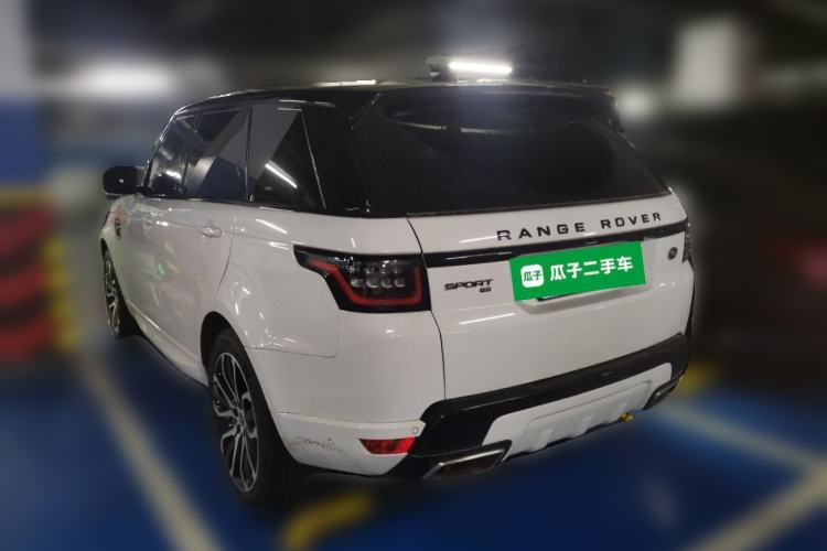 Used Land Rover Range Sport 2021 3.0 L6 YAO Black Edition Rear Left 45 Deg