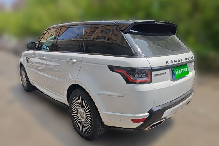 Used Land Rover Range Sport 2021 3.0 L6 YAO Black Edition Rear Left 45 Deg