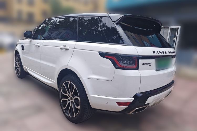 Used Land Rover Range Sport 2021 3.0 L6 YAO Black Edition Rear Left 45 Deg