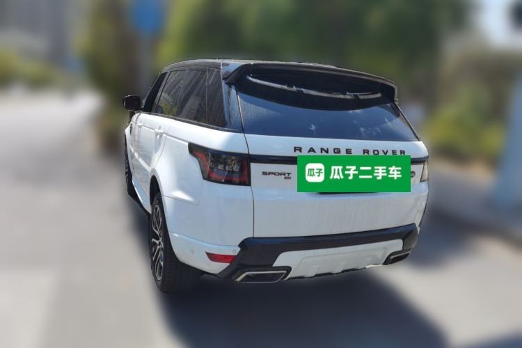 Used Land Rover Range Sport 2021 3.0 L6 YAO Black Edition Rear Left 45 Deg