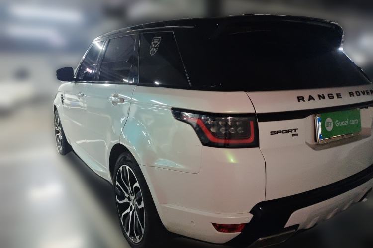 Used Land Rover Range Sport 2021 3.0 L6 YAO Black Edition Rear Left 45 Deg