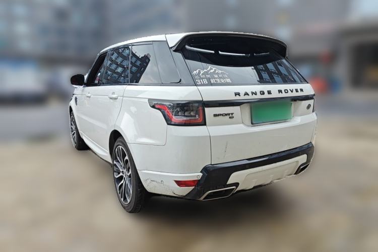 Used Land Rover Range Sport 2021 3.0 L6 YAO Black Edition Rear Left 45 Deg