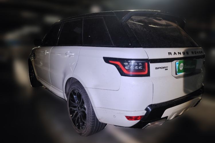 Used Land Rover Range Sport 2021 3.0 L6 YAO Black Edition Rear Left 45 Deg