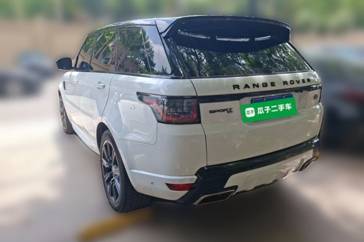 Used Land Rover Range Sport 2021 3.0 L6 YAO Black Edition Rear Left 45 Deg