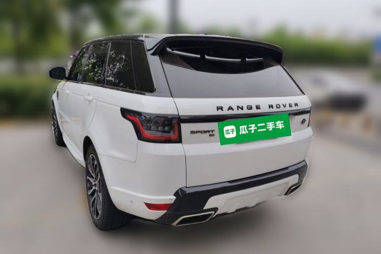 Used Land Rover Range Sport 2021 3.0 L6 YAO Black Edition Rear Left 45 Deg