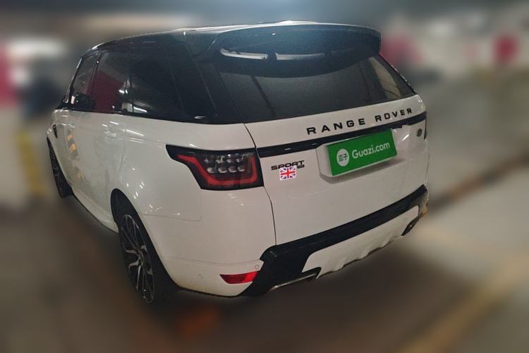 Used Land Rover Range Sport 2021 3.0 L6 YAO Black Edition Rear Left 45 Deg