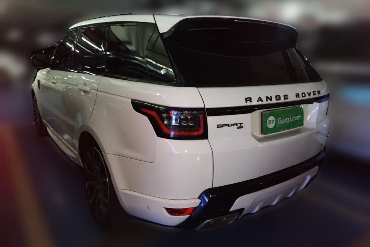 Used Land Rover Range Sport 2021 3.0 L6 YAO Black Edition Rear Left 45 Deg