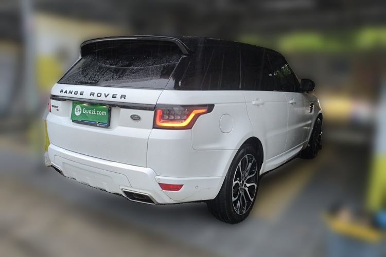 Used Land Rover Range Sport 2021 3.0 L6 YAO Black Edition Rear Right 45 Deg