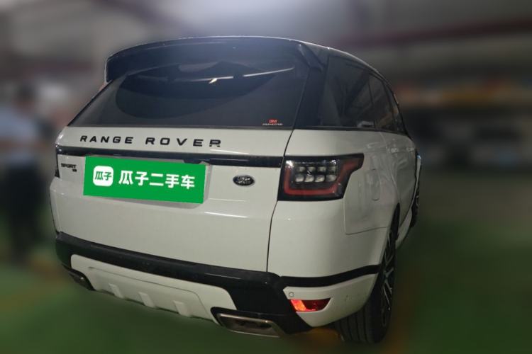 Used Land Rover Range Sport 2021 3.0 L6 YAO Black Edition Rear Right 45 Deg