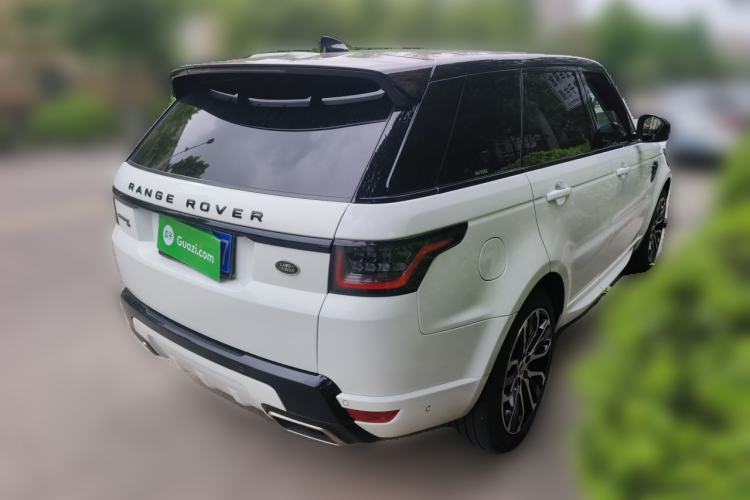 Used Land Rover Range Sport 2021 3.0 L6 YAO Black Edition Rear Right 45 Deg