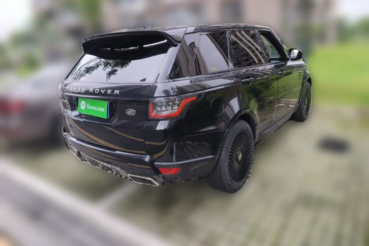 Used Land Rover Range Sport 2021 3.0 L6 SE Rear Right 45 Deg