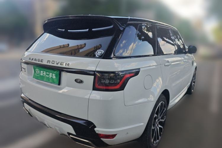 Used Land Rover Range Sport 2021 3.0 L6 YAO Black Edition Rear Right 45 Deg
