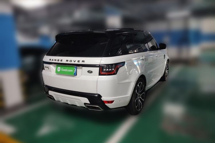 Used Land Rover Range Sport 2021 3.0 L6 YAO Black Edition Rear Right 45 Deg