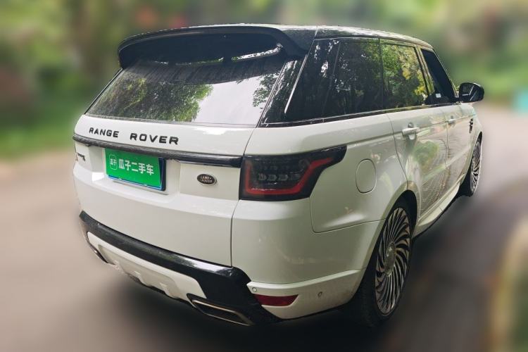 Used Land Rover Range Sport 2021 3.0 L6 YAO Black Edition Rear Right 45 Deg