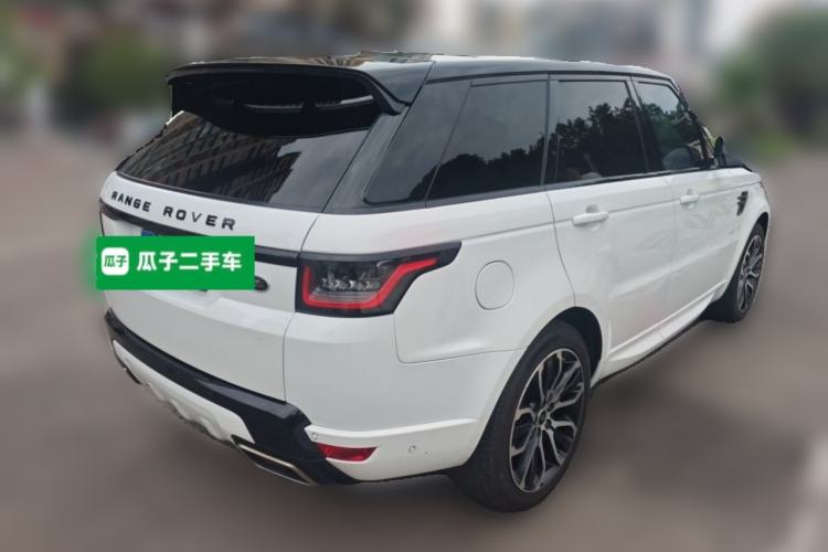 Used Land Rover Range Sport 2021 3.0 L6 YAO Black Edition Rear Right 45 Deg