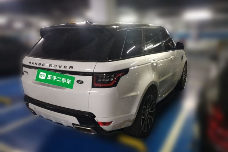 Used Land Rover Range Sport 2021 3.0 L6 YAO Black Edition Rear Right 45 Deg