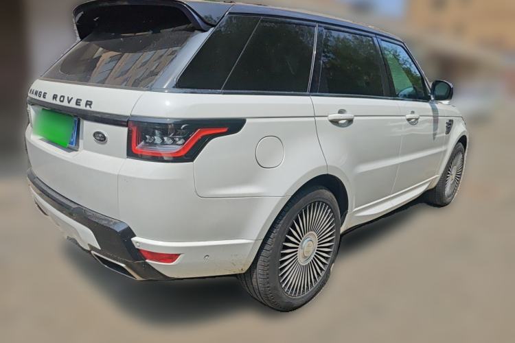 Used Land Rover Range Sport 2021 3.0 L6 YAO Black Edition Rear Right 45 Deg