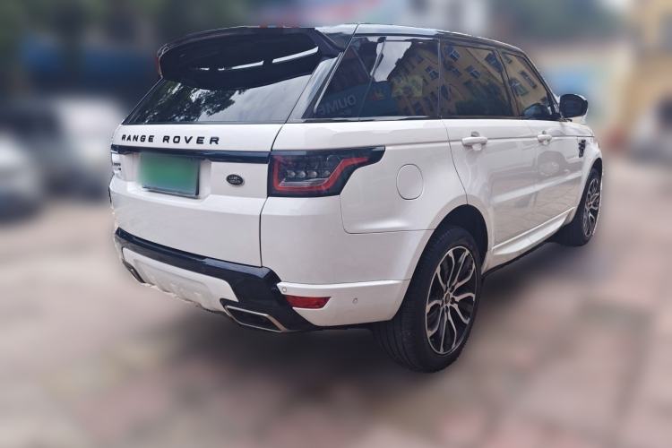 Used Land Rover Range Sport 2021 3.0 L6 YAO Black Edition Rear Right 45 Deg