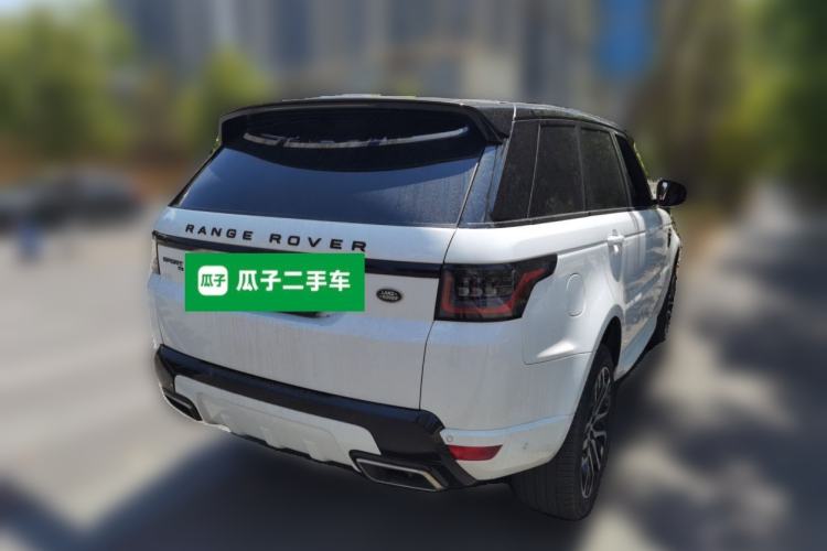 Used Land Rover Range Sport 2021 3.0 L6 YAO Black Edition Rear Right 45 Deg