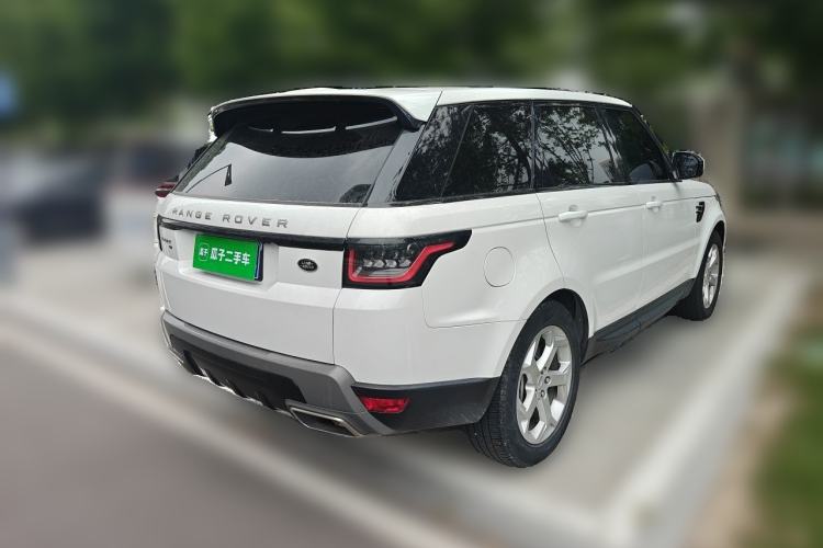 Used Land Rover Range Sport 2021 3.0 L6 SE Rear Right 45 Deg