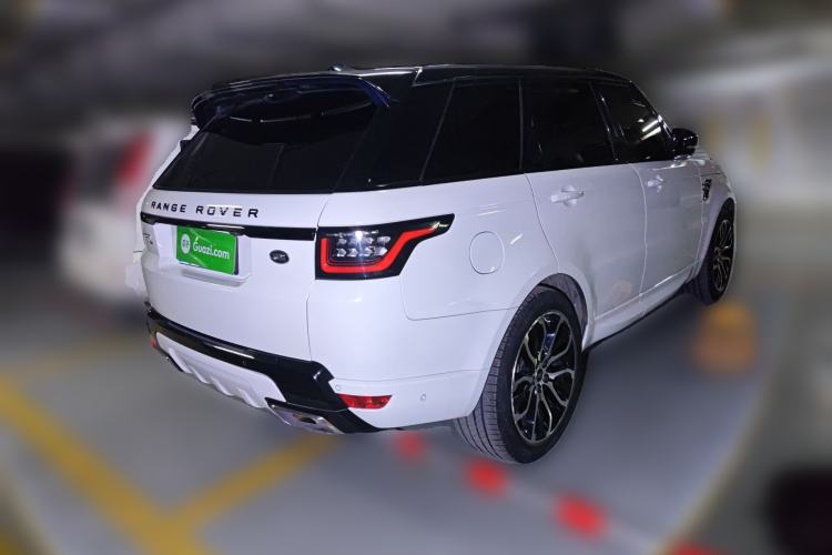 Used Land Rover Range Sport 2021 3.0 L6 YAO Black Edition Rear Right 45 Deg