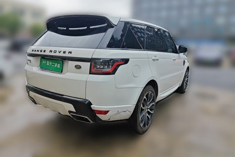 Used Land Rover Range Sport 2021 3.0 L6 YAO Black Edition Rear Right 45 Deg
