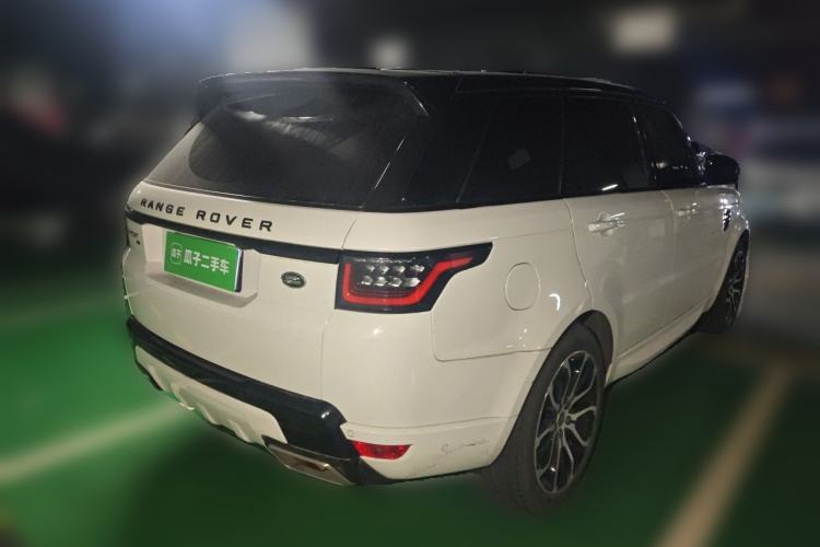 Used Land Rover Range Sport 2021 3.0 L6 YAO Black Edition Rear Right 45 Deg