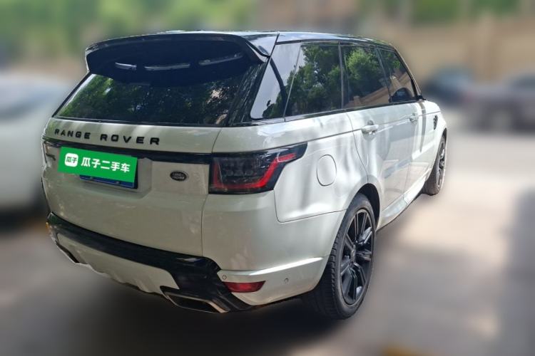 Used Land Rover Range Sport 2021 3.0 L6 YAO Black Edition Rear Right 45 Deg