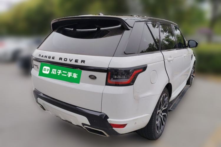Used Land Rover Range Sport 2021 3.0 L6 YAO Black Edition Rear Right 45 Deg