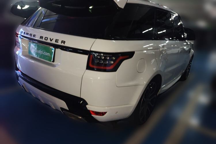 Used Land Rover Range Sport 2021 3.0 L6 YAO Black Edition Rear Right 45 Deg