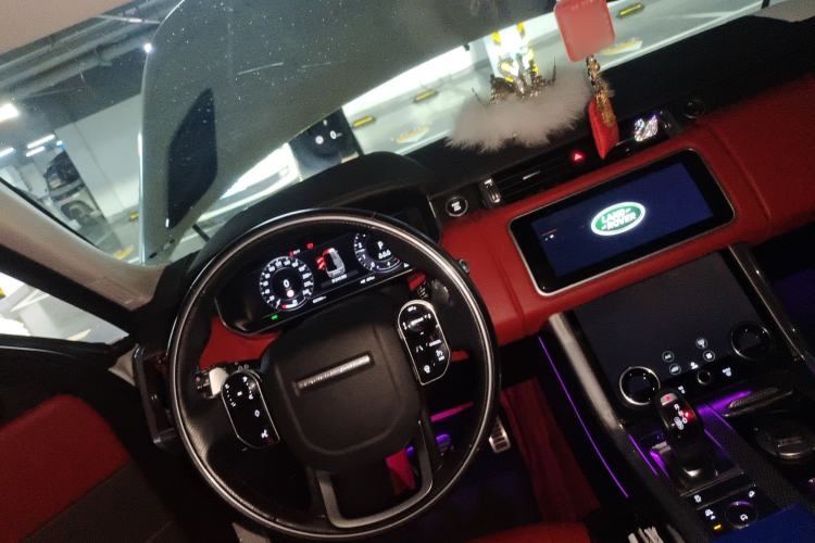 Used Land Rover Range Sport 2021 3.0 L6 YAO Black Edition Steering Wheel