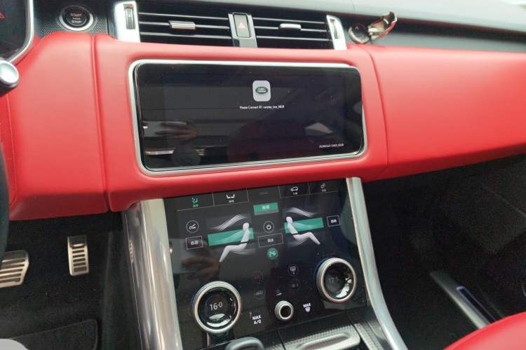 Used Land Rover Range Sport 2022 3.0 L6 YAO Black Edition Audio And AC Panel