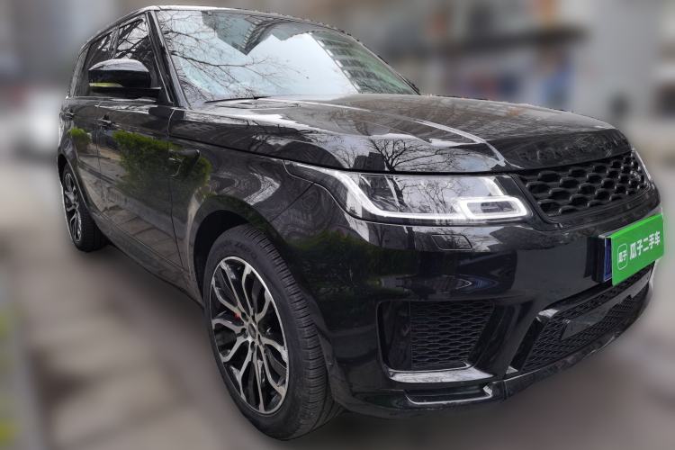 Used Land Rover Range Sport 2022 3.0 L6 YAO Black Edition Front Right 45 Deg
