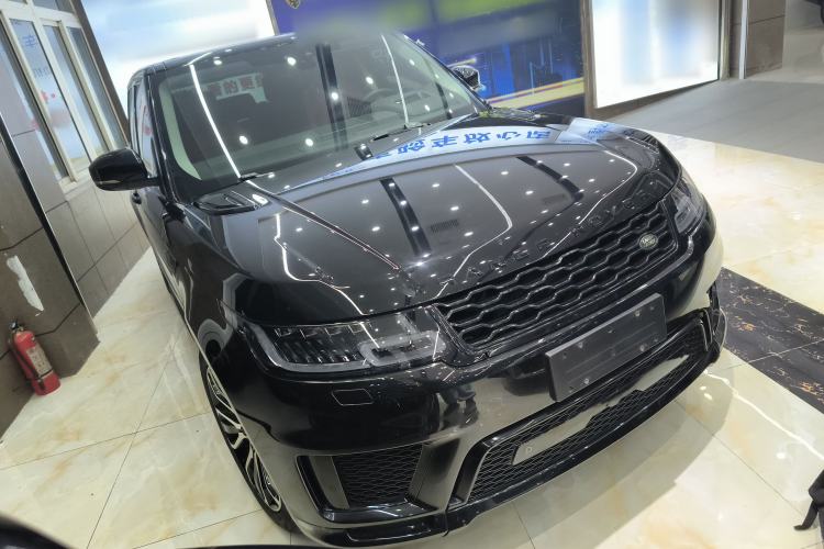 Used Land Rover Range Sport 2022 3.0 L6 YAO Black Edition Front Right 45 Deg