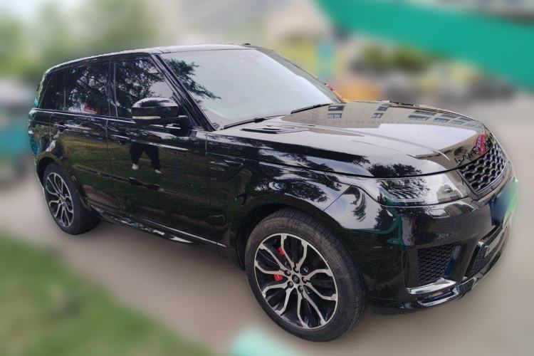 Used Land Rover Range Sport 2022 3.0 L6 YAO Black Edition Front Right 45 Deg
