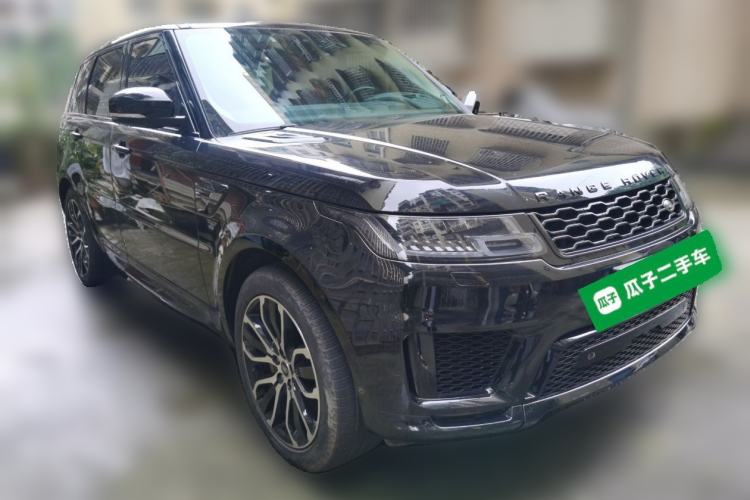 Used Land Rover Range Sport 2022 3.0 L6 YAO Black Edition Front Right 45 Deg