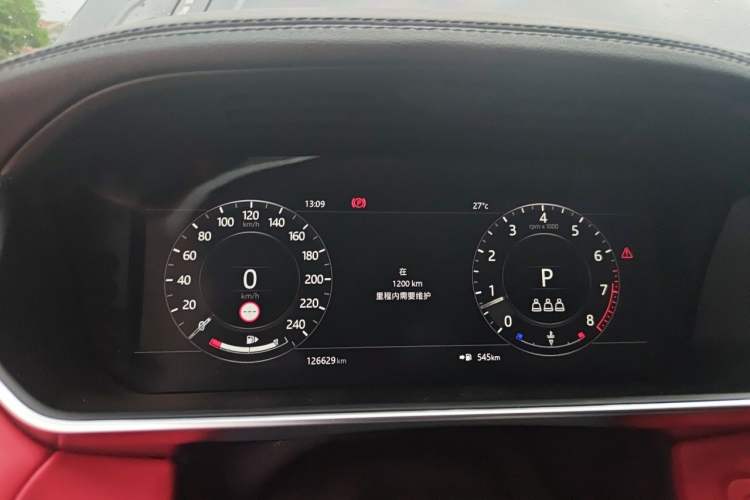 Used Land Rover Range Sport 2022 3.0 L6 HST Instrument Cluster