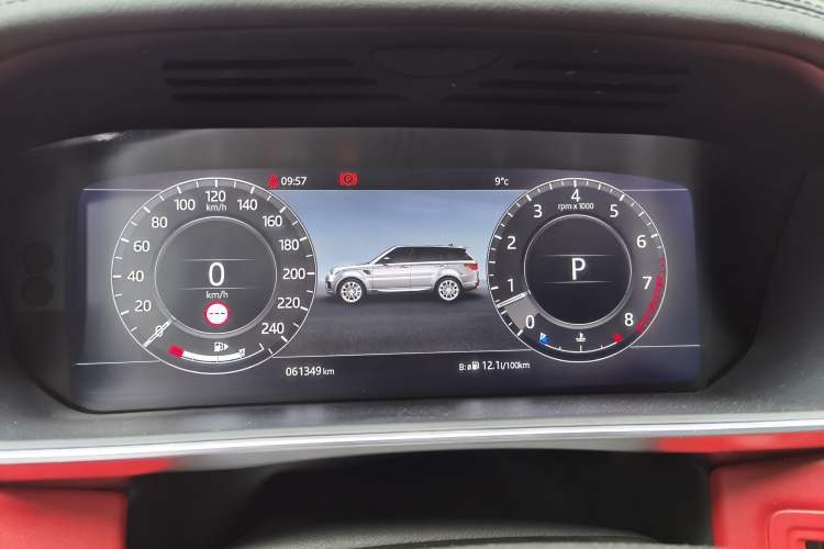 Used Land Rover Range Sport 2022 3.0 L6 YAO Black Edition Instrument Cluster