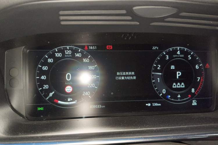 Used Land Rover Range Sport 2022 3.0 L6 YAO Black Edition Instrument Cluster