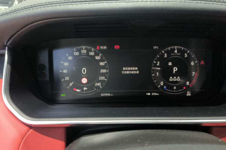Used Land Rover Range Sport 2022 3.0 L6 YAO Black Edition Instrument Cluster