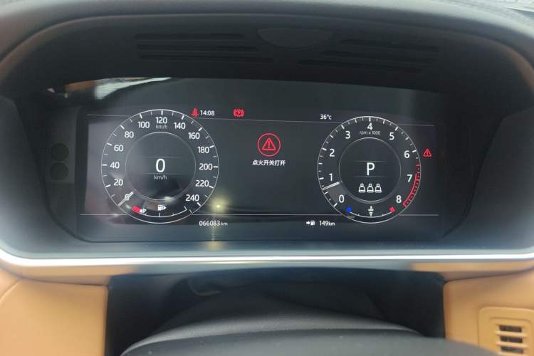 Used Land Rover Range Sport 2022 3.0 L6 YAO Black Edition Instrument Cluster