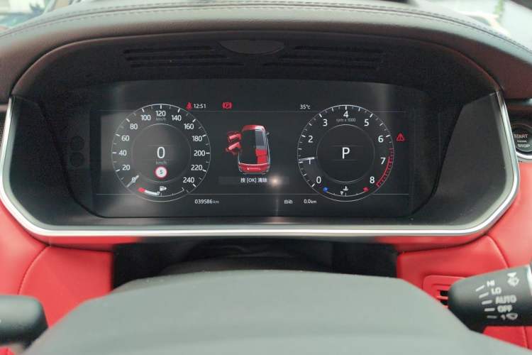 Used Land Rover Range Sport 2022 3.0 L6 YAO Black Edition Instrument Cluster