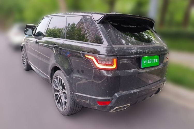 Used Land Rover Range Sport 2022 3.0 L6 YAO Black Edition Rear Left 45 Deg