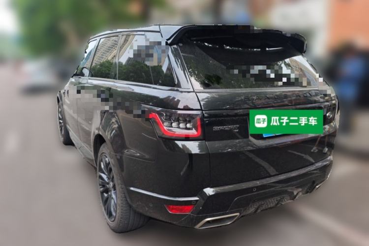 Used Land Rover Range Sport 2022 3.0 L6 YAO Black Edition Rear Left 45 Deg