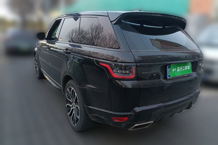 Used Land Rover Range Sport 2022 3.0 L6 YAO Black Edition Rear Left 45 Deg