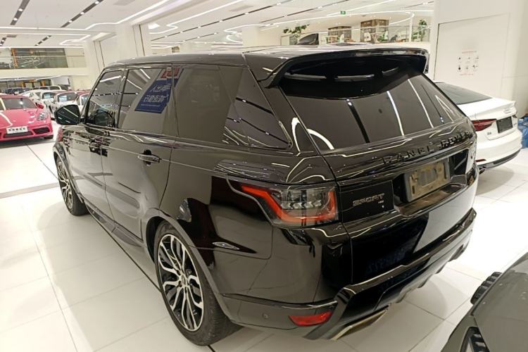 Used Land Rover Range Sport 2022 3.0 L6 YAO Black Edition Rear Left 45 Deg