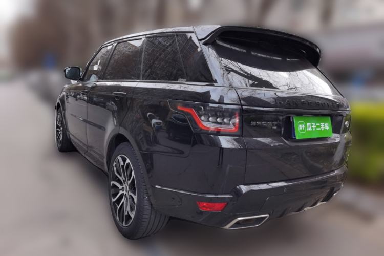 Used Land Rover Range Sport 2022 3.0 L6 YAO Black Edition Rear Left 45 Deg