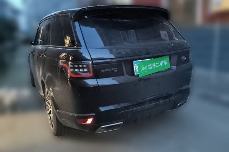 Used Land Rover Range Sport 2022 3.0 L6 YAO Black Edition Rear Left 45 Deg